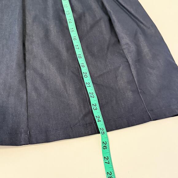 Velvet Heart Polka Dot Ruffle Button Babydoll Dress Size M Empire Waist Retro - Picture 9 of 10